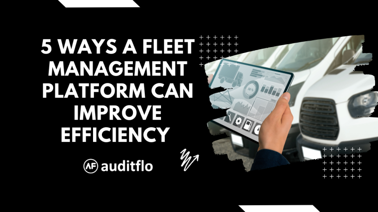 5 Ways a Fleet Management Platform can Improve Efficiency